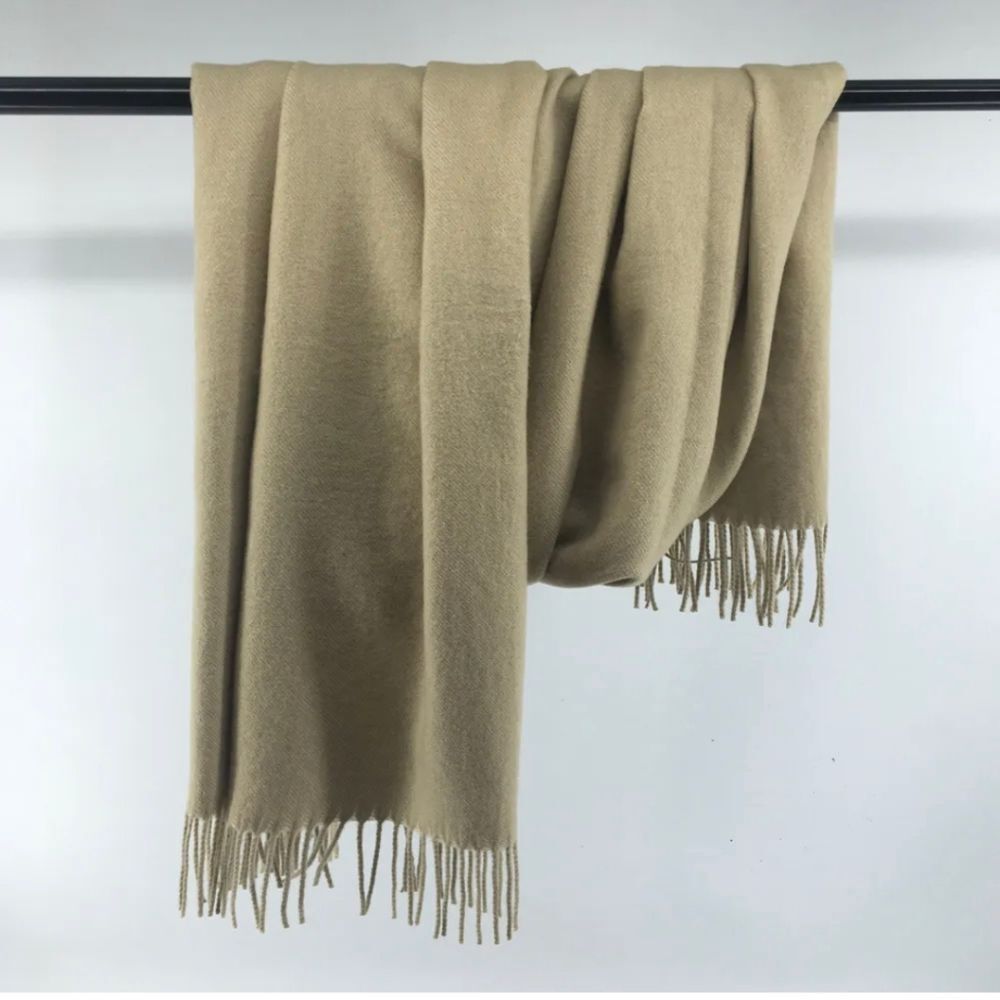 Winter Men Women Warm Cashmere Thick Scarf Shawl Wraps Wool Scarves US Seller